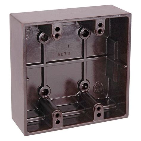 brown surface mount electrical box|electrical boxes for floors.